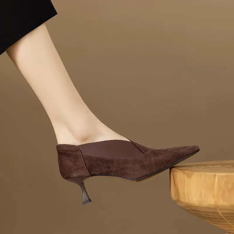 Valore Suede Heels