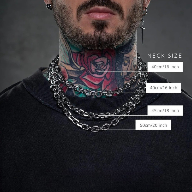 Rebel Icon Chain Necklace