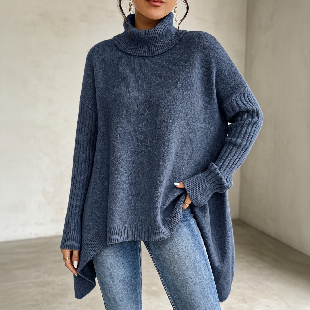 Yara Drape Turtleneck